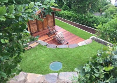 Neugestaltung einer Gartenanlage Privatgarten